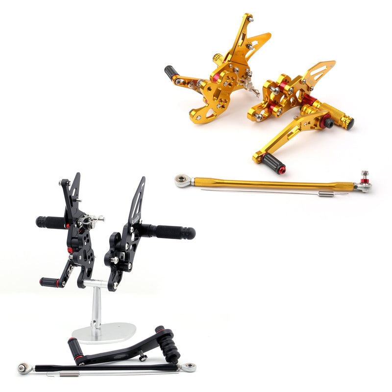 Suzuki GSXR GSX-R 600 / 750 2006-2009 Generic Rearset Rear set Footpegs Adjustable