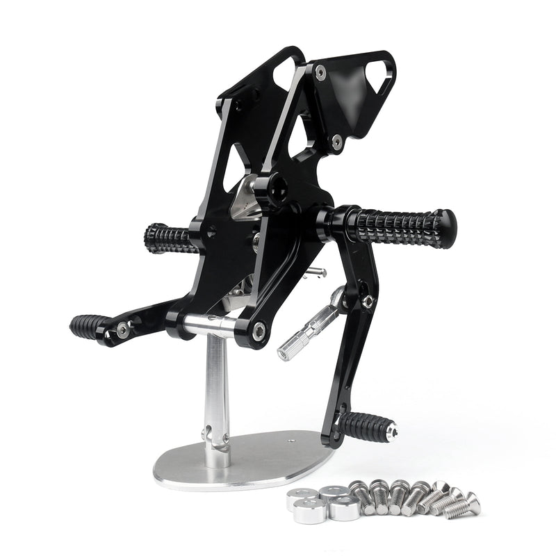 Yamaha MT07 MT-07 FZ07 2014-2020 Generic Aluminum Rear Sets Footpegs Footrest Fit