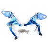 Yamaha MT07 MT-07 FZ07 2014-2020 Generic Aluminum Rear Sets Footpegs Footrest Fit