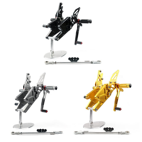 Suzuki SV650 / S 2016-2019 Generic Adjustable Rearsets Footrest Foot Pegs Rear Set