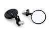 Universal Motorcycle bike 1'' Bar End Rear Side View Mirrors Cafe Racer Generic