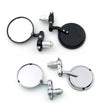 Universal Motorcycle bike 1'' Bar End Rear Side View Mirrors Cafe Racer Generic