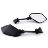 Kawasaki Ninja ZX6R 2009-2011 Black Generic Racing Mirror Mirrors