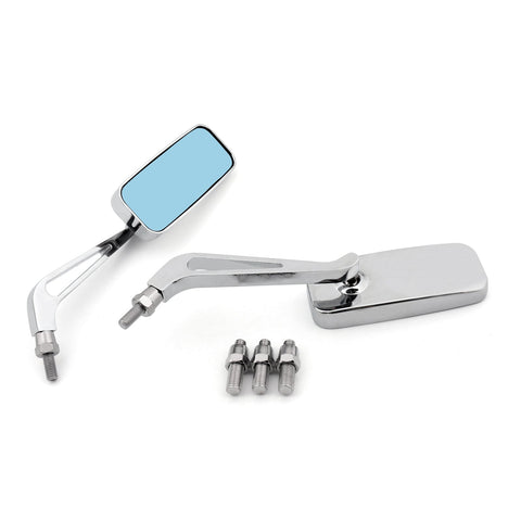 Harley Generic Universal 8mm 10mm Motorcycle Rearview Side Mirror Mirrors