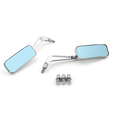 Harley Generic Universal 8mm 10mm Motorcycle Rearview Side Mirror Mirrors