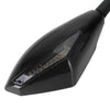 SUZUKI GSXR 600 750 1000 Hayabusa GSF SV Katana TL1000R Black Generic Pair LED Mirrors
