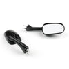 Honda CBR 250 400 NSR 250 VFR RVF 400 1987-1996 Generic Motorcycle Rearview Side Mirrors Left & Right Fit