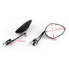 Universal 8mm 10mm Motorcycle Moto Spider Adjusted Rear View Side Mirrors