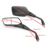 Suzuki GW250 Inazuma 14-17 DL250 V-Strom 06-18 Generic Black Rearview Side Mirrors
