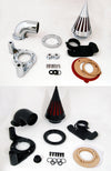 Harley Dyna Touring models 2008-2012 Generic Spike Air Cleaner Intake Filter