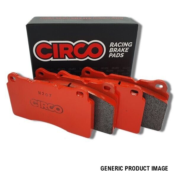 Circo M207 Race Brake Pads Alcon CAR97 Mono6 (with bottom