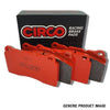 Circo M207 Race Brake Pads Brembo 6 pot GT (Deep Annulus)
