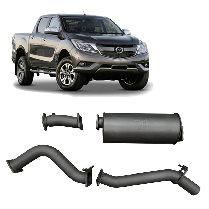 Redback Extreme Duty Exhaust 3in DPF Back (No Cat With