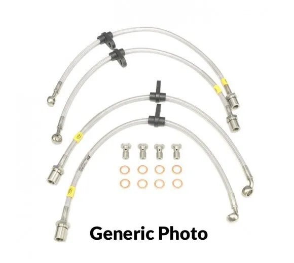 Hel MER-4-074 Braided Brake Line Kit (W124 300E 3.0)