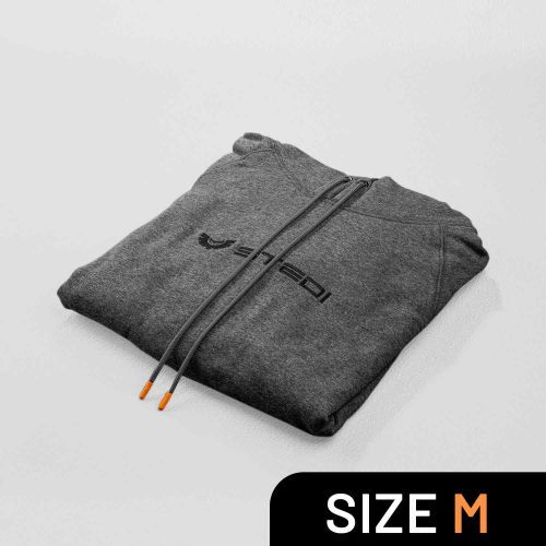 Stedi Hoodie Charcoal Smiley M Merhdysglmechr