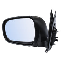 Fit For Toyota Hilux Ute 2005-2015 Black Manual Side Door Mirror Left