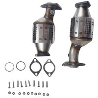 Pair Front Catalytic Converter LH &amp; RH Fit For Nissan Pathfinder Navara V6 208A2-EA21B