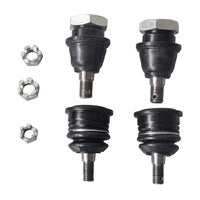 Upper & Lower Arm Ball Joint Kit Fit For Nissan Navara D22 04/1997~11/2016 4WD
