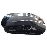 360L Glossy Black Car Roof Box With Key Lock Fit For Rhino Rack Masterfit Roof Top Box