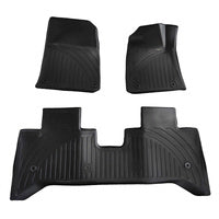 TPE Floor Mats With Carpet 2-Layer Black Fit For BYD Shark 6 4WD CVT 2024-ON