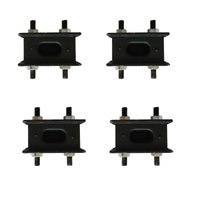 Rubber Exhaust Mounts Fit For Toyota Landcruiser 40 60 70 80 100 Series 4pcs