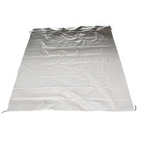 11 Ft Gray Fade Awning Vinyl Replacement Fabric Caravan Roll Out Awning
