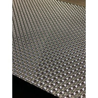 Heat Shield Embossed Aluminium 300mmx500mm Car Hood Engine Heat Insulation Pad