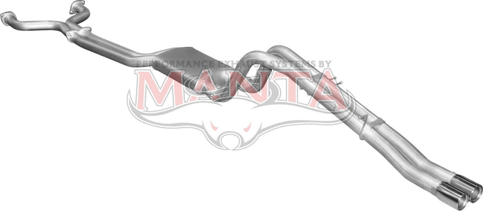 Manta MKFD0148 Dual 2.5in Cat Back Muffler/Tailpip | Kren Offroad NZ