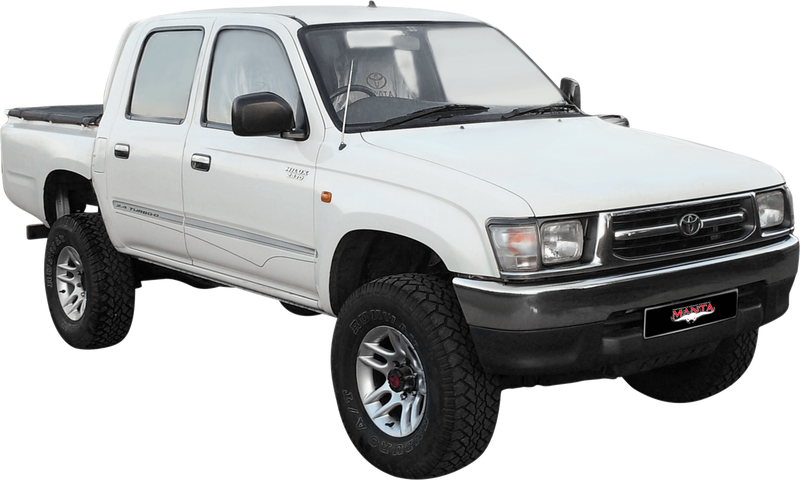 Manta MKTY0061 Single 2.5in Full System Aluminised Steel - Quiet (Hilux 97-05)