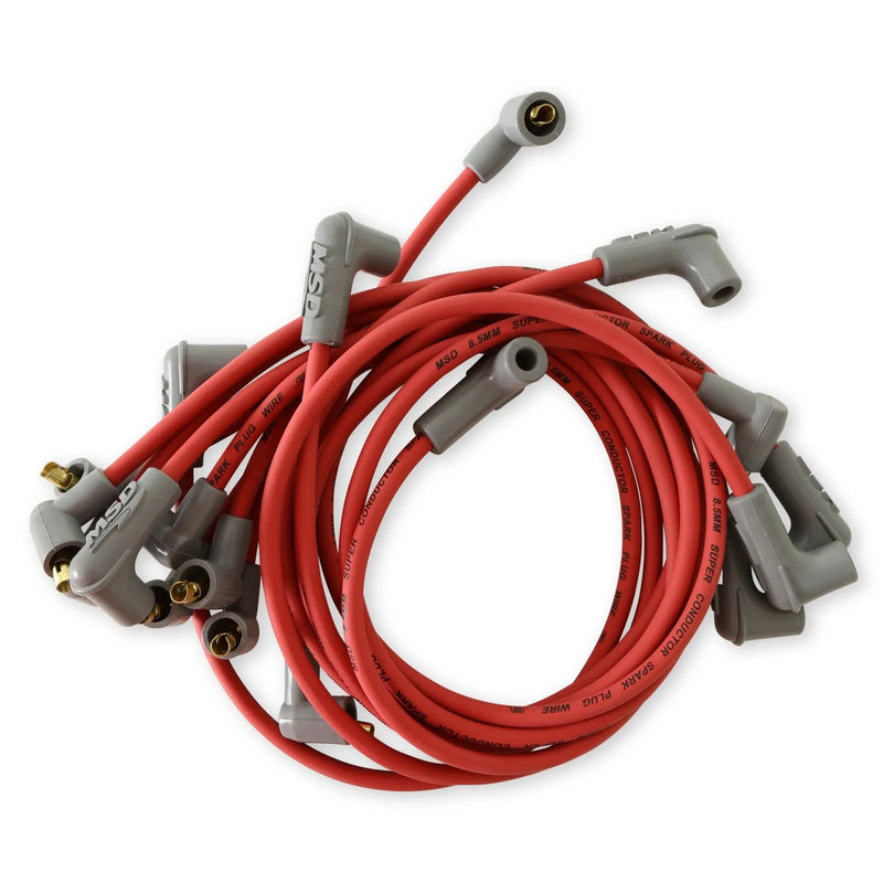 MSD 31599 Super Conductor Spark Plug Wire Set, Small