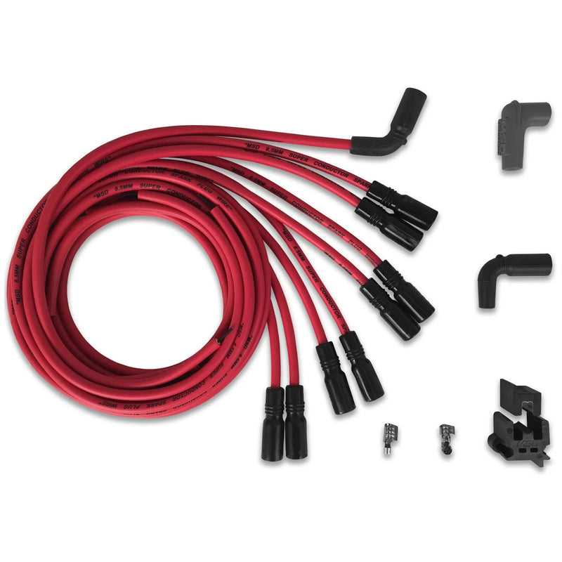 MSD 32129 Super Conductor Spark Plug Wire Set, Univ.
