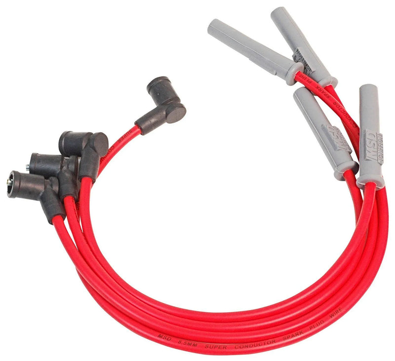 MSD 32599 Wire Set, SC Red, '90-'00 Mazda Miata,