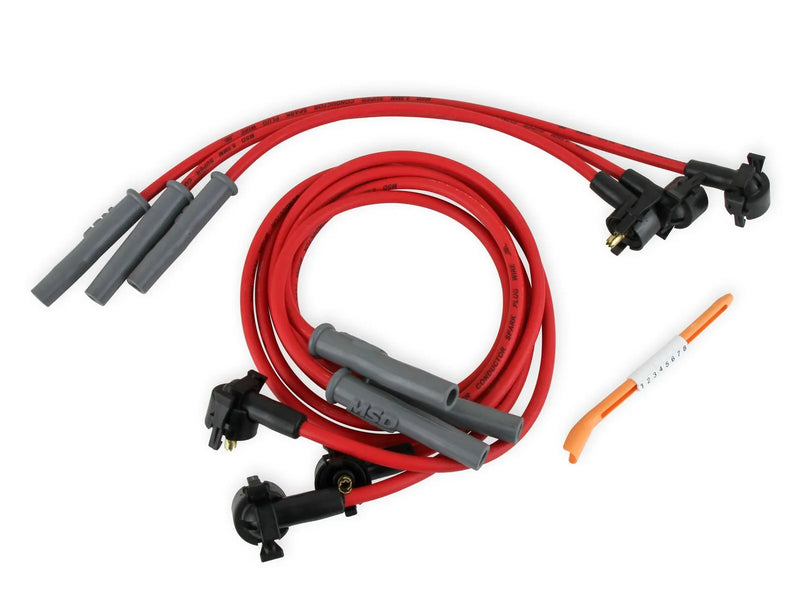 MSD 32999 Super Conductor Spark Plug Wire Set, 2000 Ford