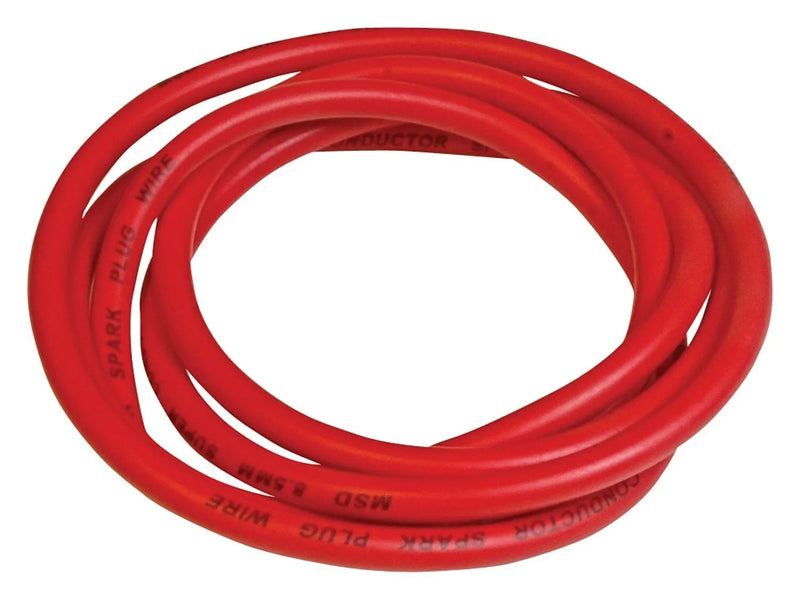 MSD 34059 Spark Plug Wire - Super Conductor - 8.5mm - Red