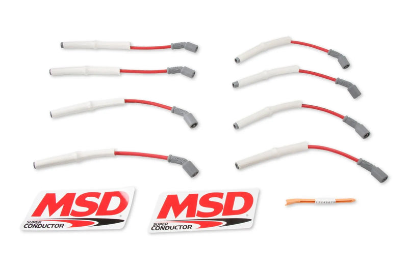 MSD 39849 Super Conductor Spark Plug Wire Set, GM 2001,
