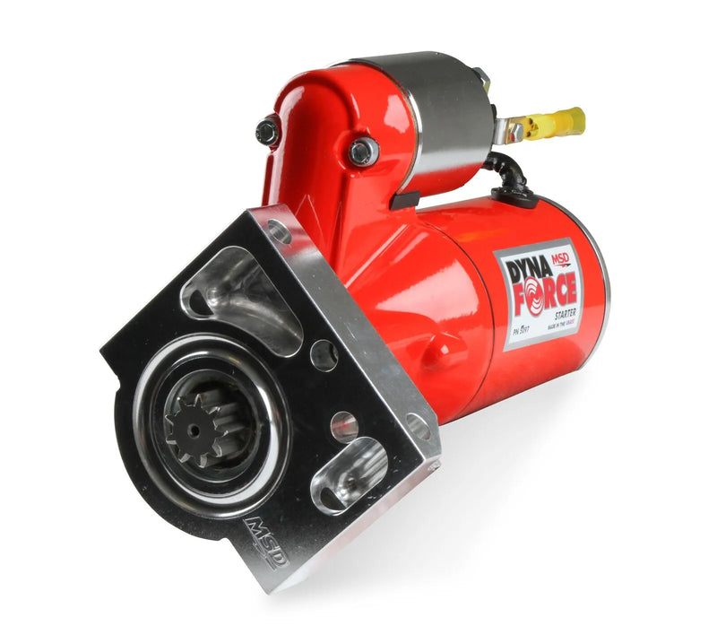 MSD 5096 DynaForce Starter - High Torque - Red Chevrolet