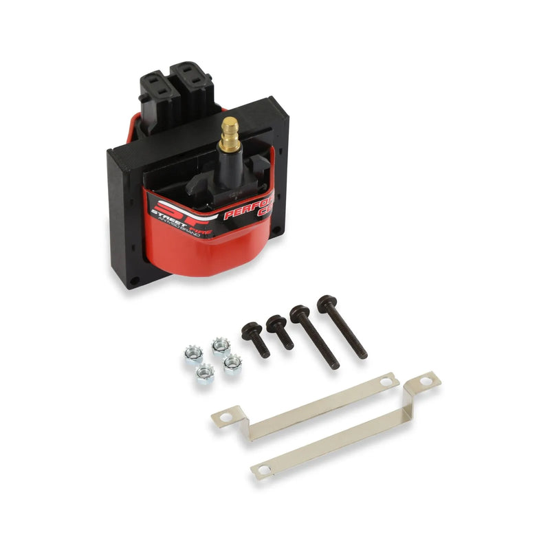 MSD 5526 Street Fire Igntiion Coil Dual Connector, Red,