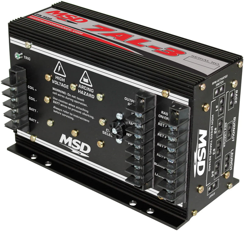 MSD 7330 7AL-3 Ignition Control With start retard, 3-rev