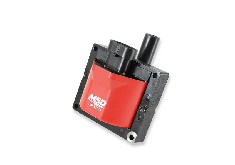 MSD 8231 Ignition Connector Coil, Red, 1996-1997 GM