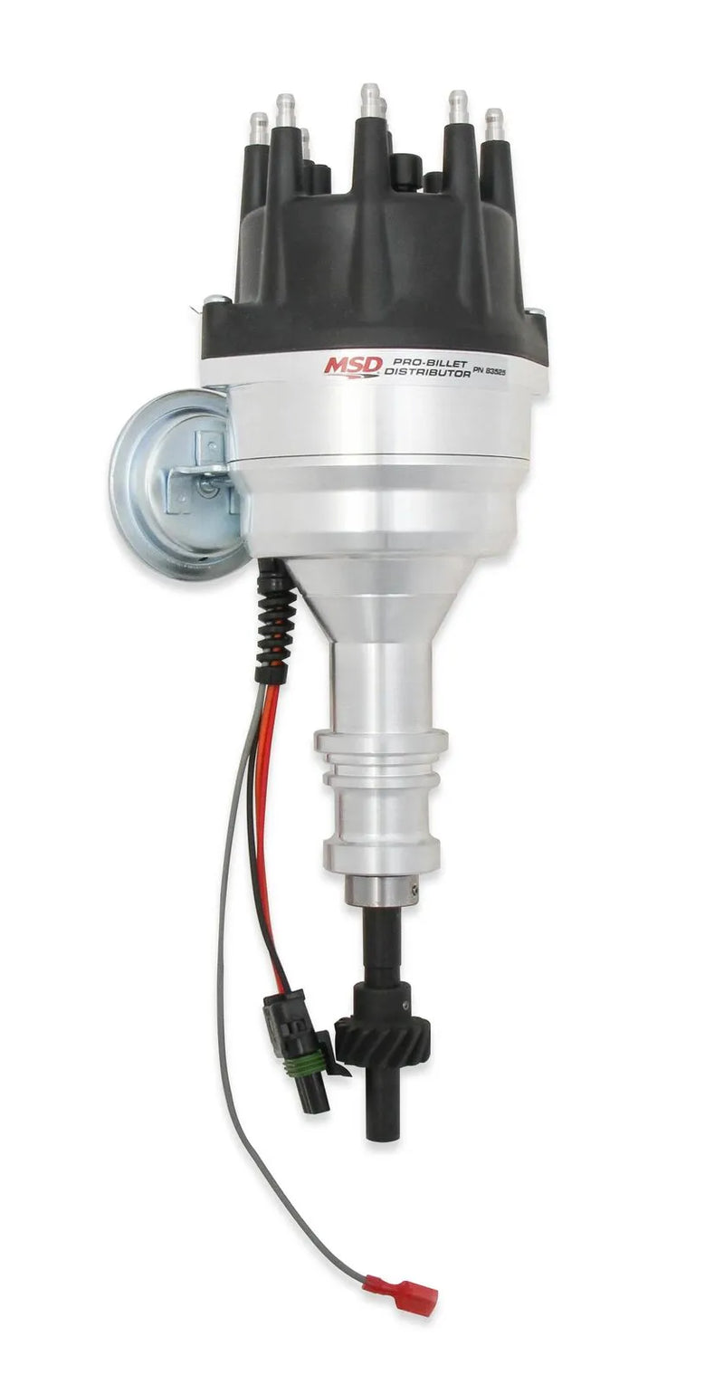 MSD 83525 Ford 289/302 Ready-To-Run Distributor, Black Cap