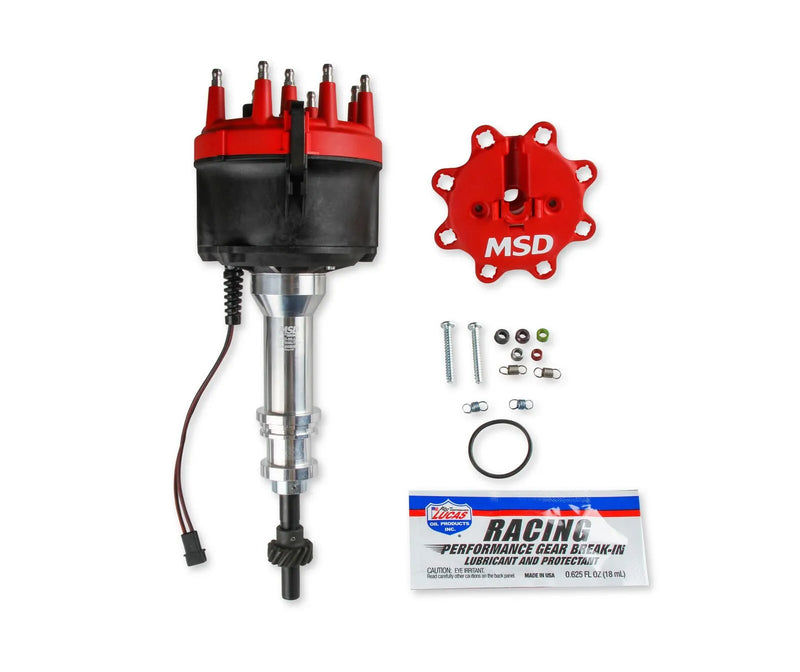 MSD 858051 Distributor, Billet Ford 351W, for Edelbrock