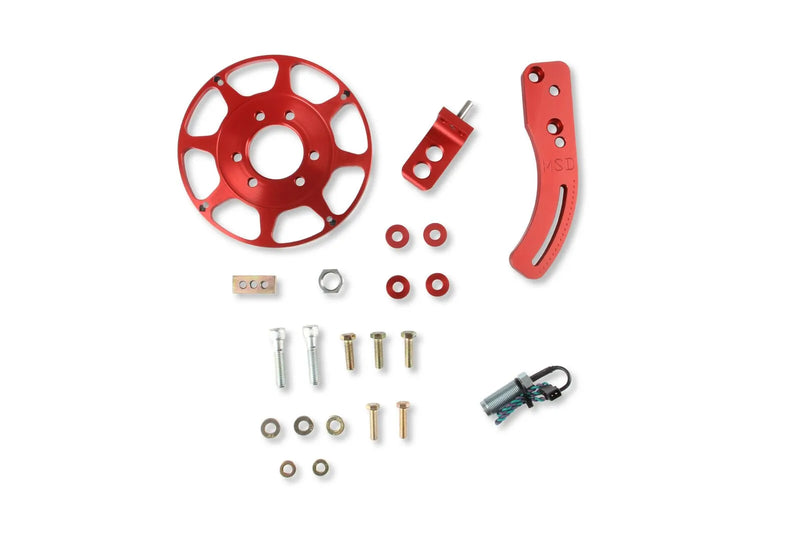 MSD 8620 Crank Trigger Wheel Kit - Flying Magnet - BBC -