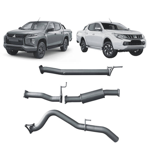 Redback Extreme Duty Exhaust 3in DPF Back (No Cat With