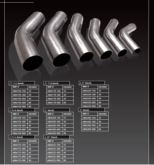 XForce MXX200-45 2"/45 Degree Mandrel Bend