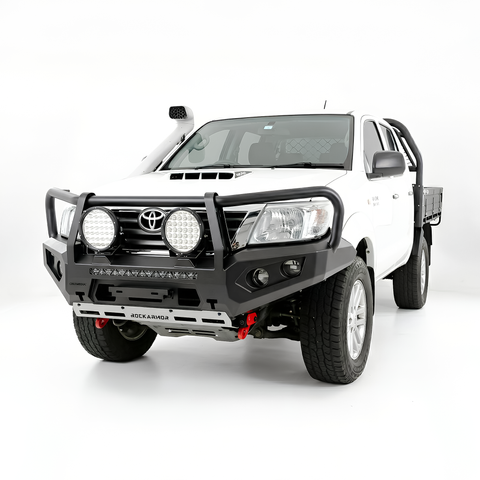 Rockarmor Gt Hoop Steel Bullbar - Toyota Hilux N70 12-15 (Full Bar Replacement)
