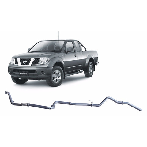 Redback Extreme Duty Exhaust 3in Turbo Back (No Cat & No