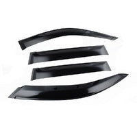 Black Weather Shields Window Visor For Toyota Landcruiser Prado 120 Series 2003-2009
