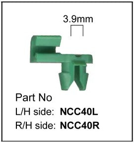 Nice Products Cam Clip (10) NCC40L