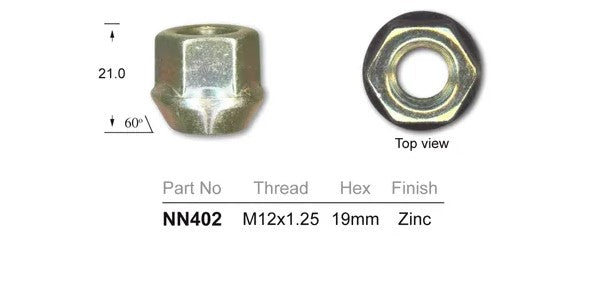 Nice Products Wheel Nut NN402