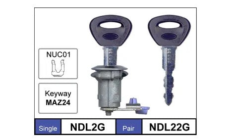 Nice Products Door Lock NDL2G